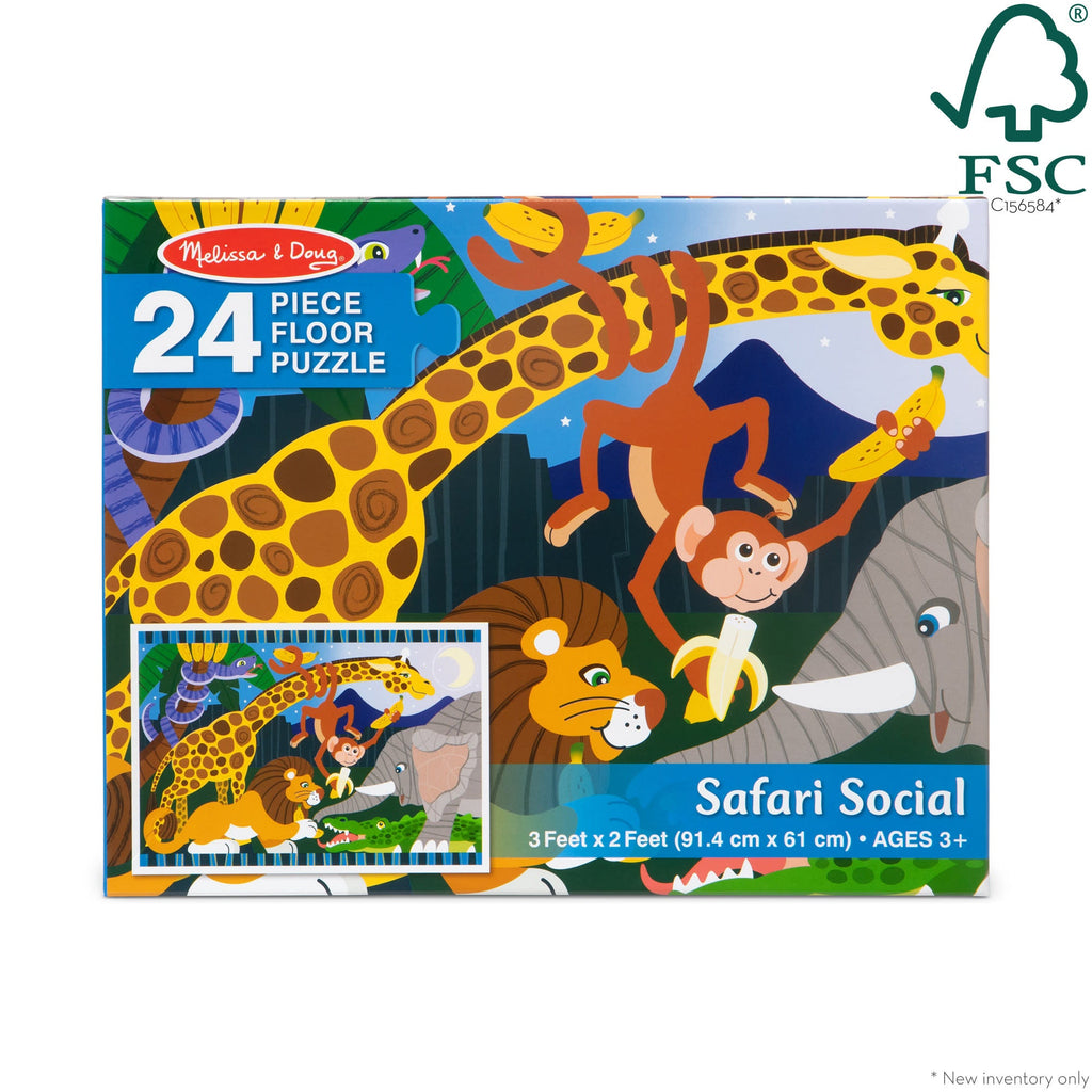 Safari Social Floor Puzzle - 24 Pieces product image 3