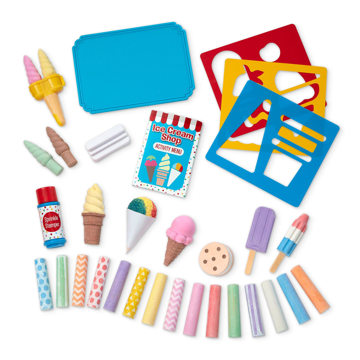 Ice Cream Shop Chalk Play Set product image 1