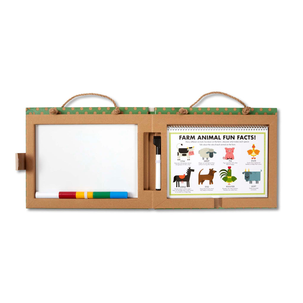 Natural Play: Play, Draw, Create Reusable Drawing & Magnet Kit – Farm product image 9