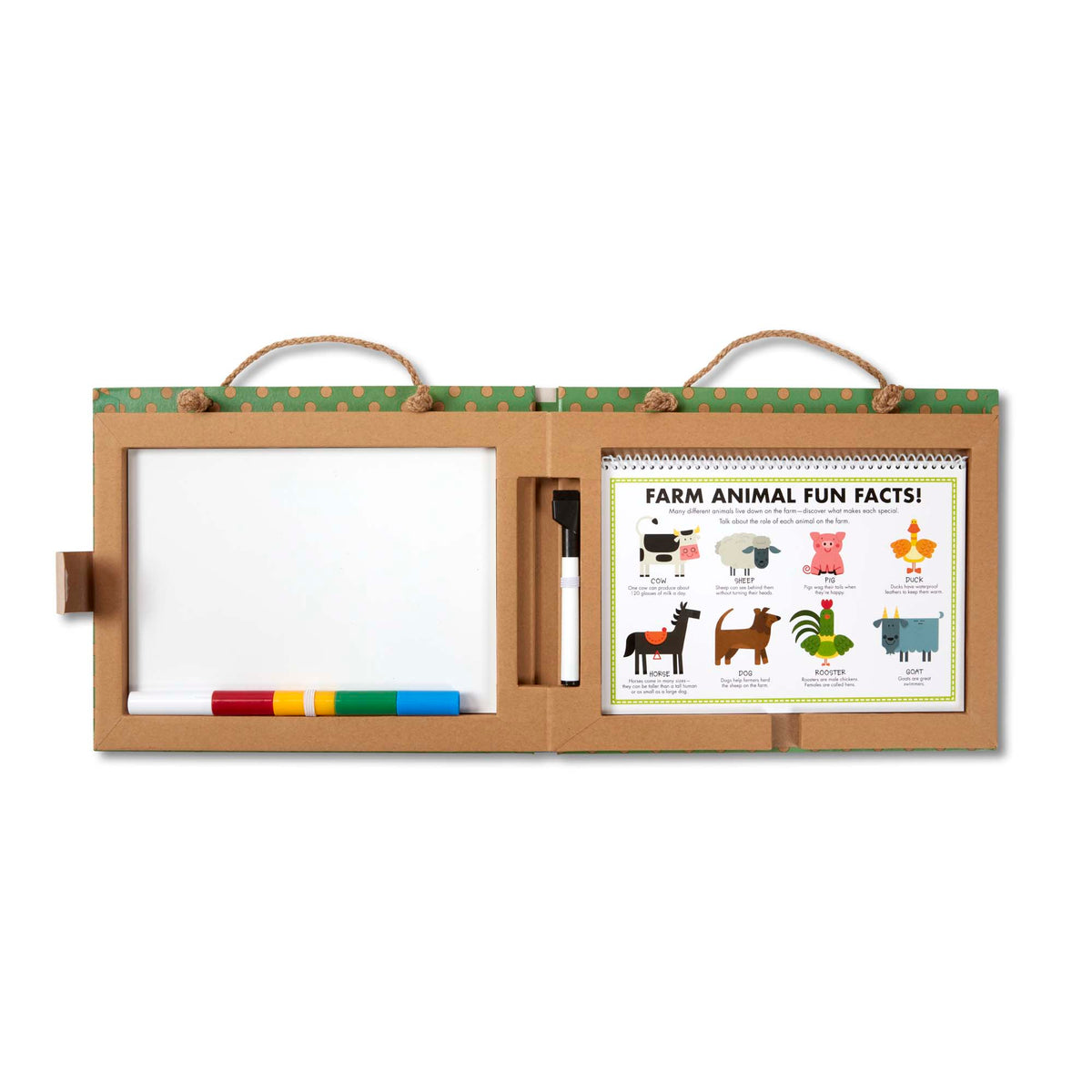 Natural Play: Play, Draw, Create Reusable Drawing & Magnet Kit – Farm product image 9
