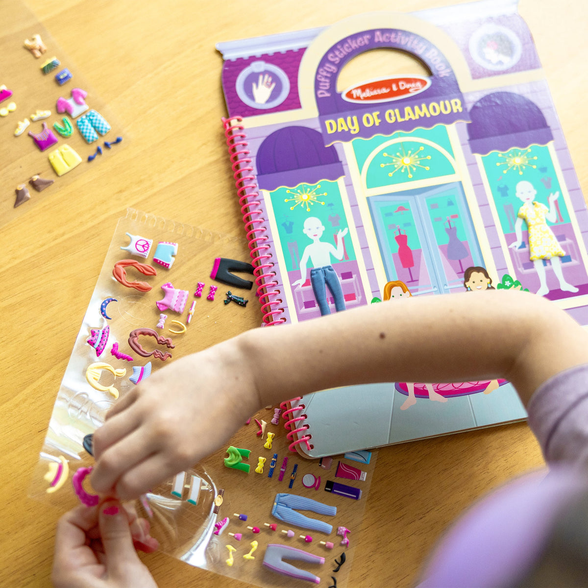 Puffy Sticker Activity Book - Day of Glamour product image 5