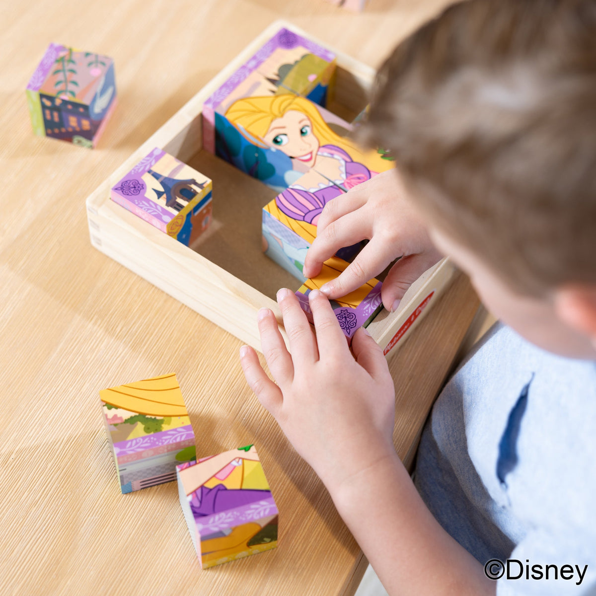 Disney Princess Wooden Cube Puzzle product image 6