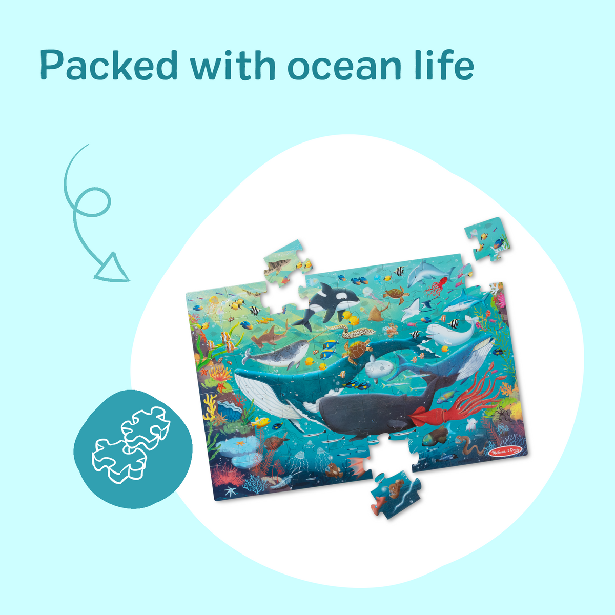 Underwater Floor Puzzle - 48 Pieces product image 4