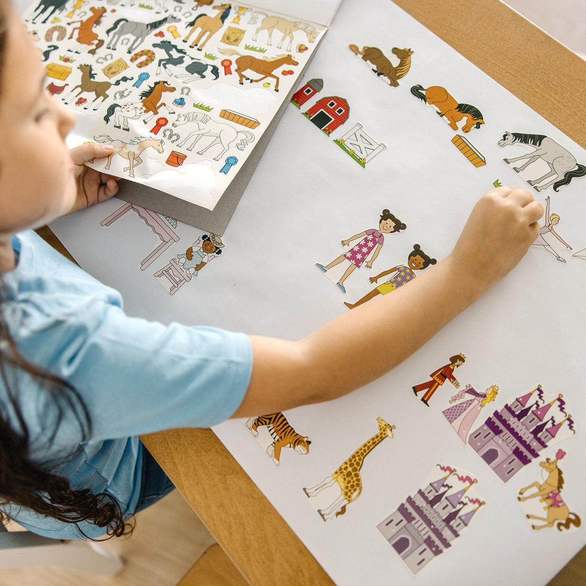Princess, Fairy, Animals & More Coloring and Sticker Pad Bundle product image 2