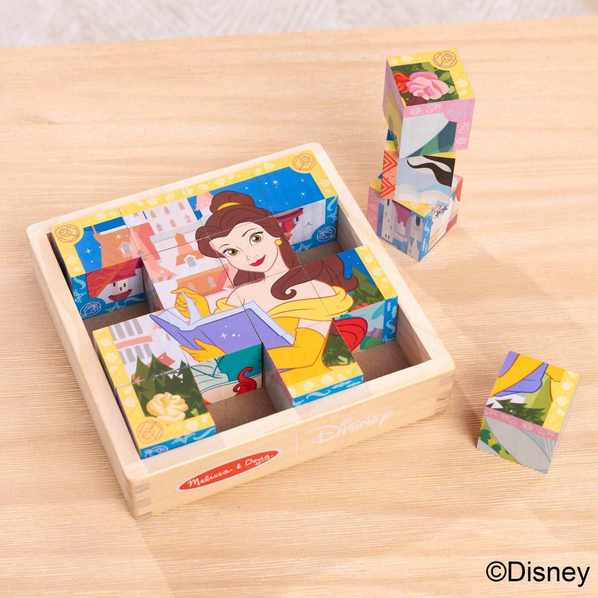Disney Princess Wooden Cube Puzzle product image 9