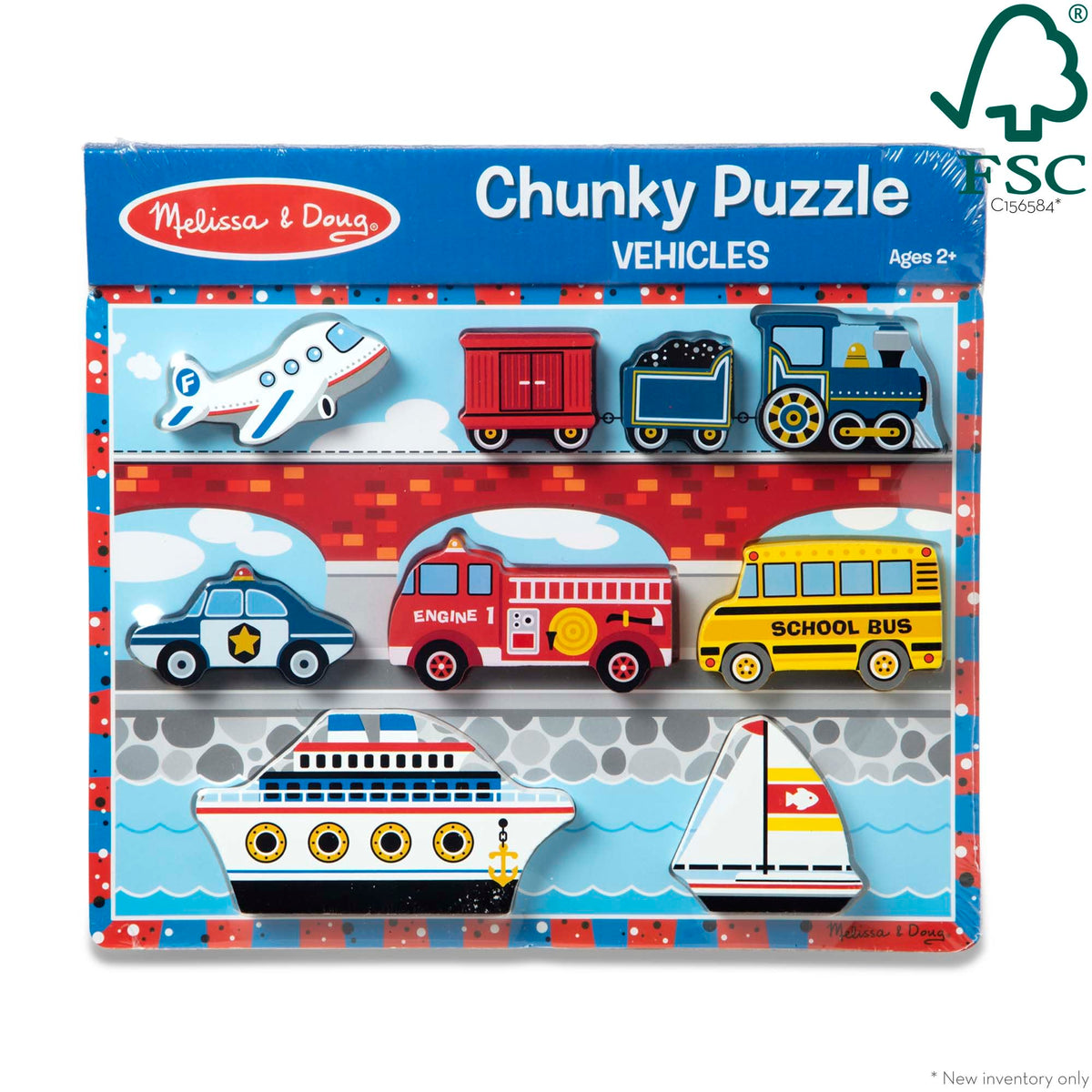 Vehicles Chunky Puzzle - 9 Pieces product image 3