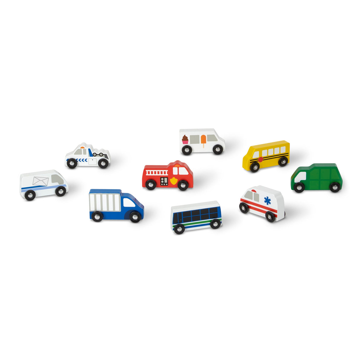 Wooden Town Vehicles Set product image 4