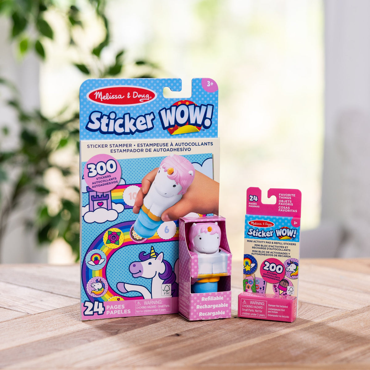 Sticker WOW!™ Unicorn Bundle: Activity Pad & Sticker Stamper + Mini Activity Pad and 200 Refill Stickers product image 5