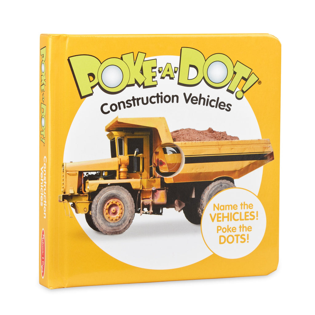 Poke-a-Dot: Construction Vehicles Board Book product image 8
