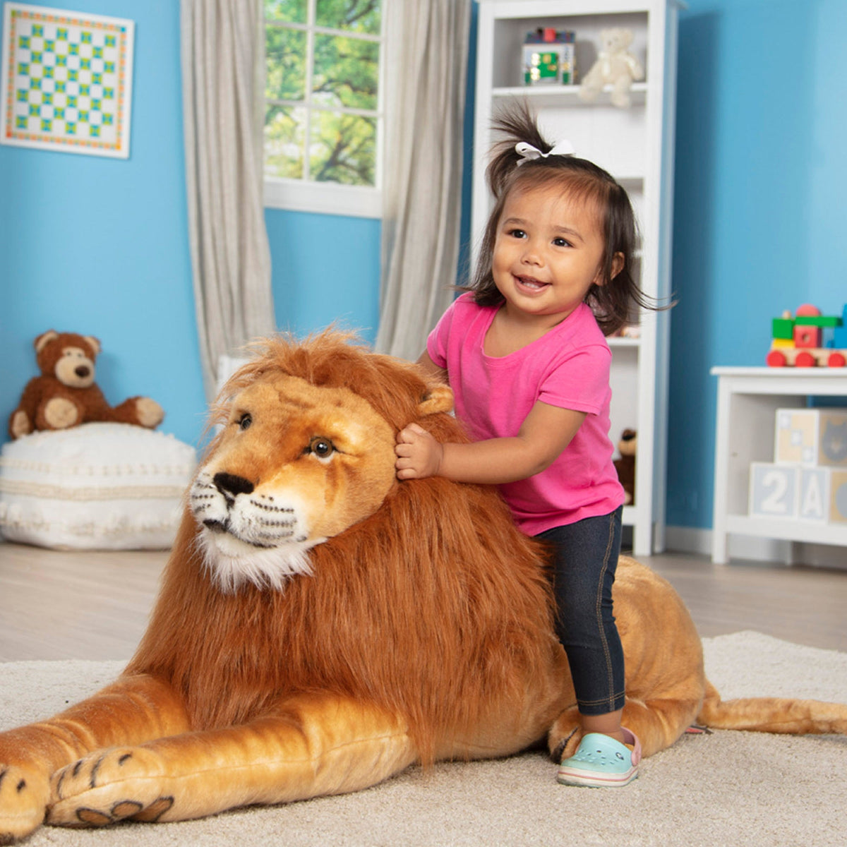 Lion Lifelike Plush Stuffed Animal product image 2
