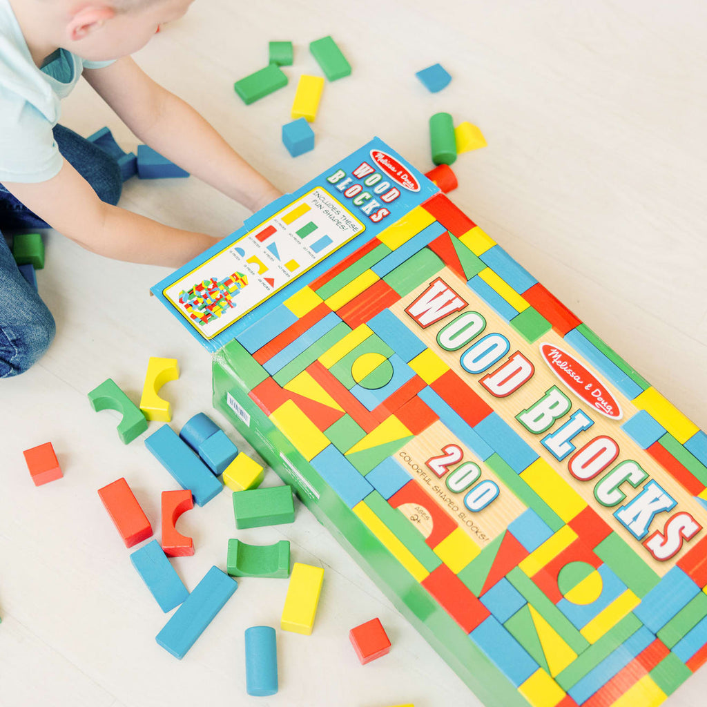 200 Piece Wood Blocks Set product image 2
