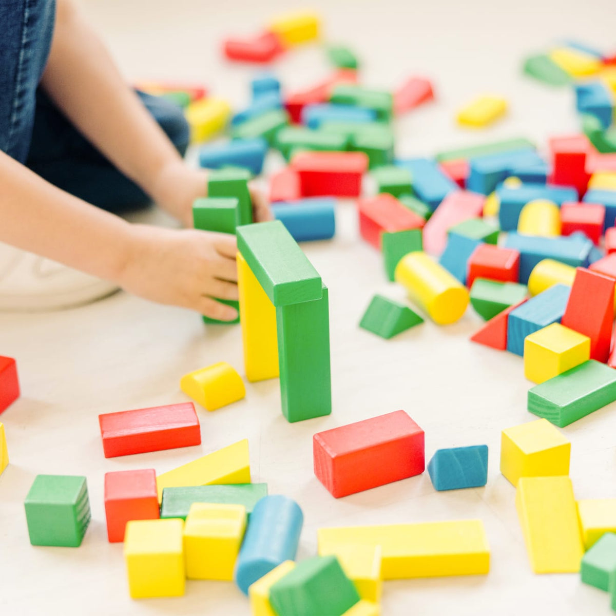 200 Piece Wood Blocks Set product image 6