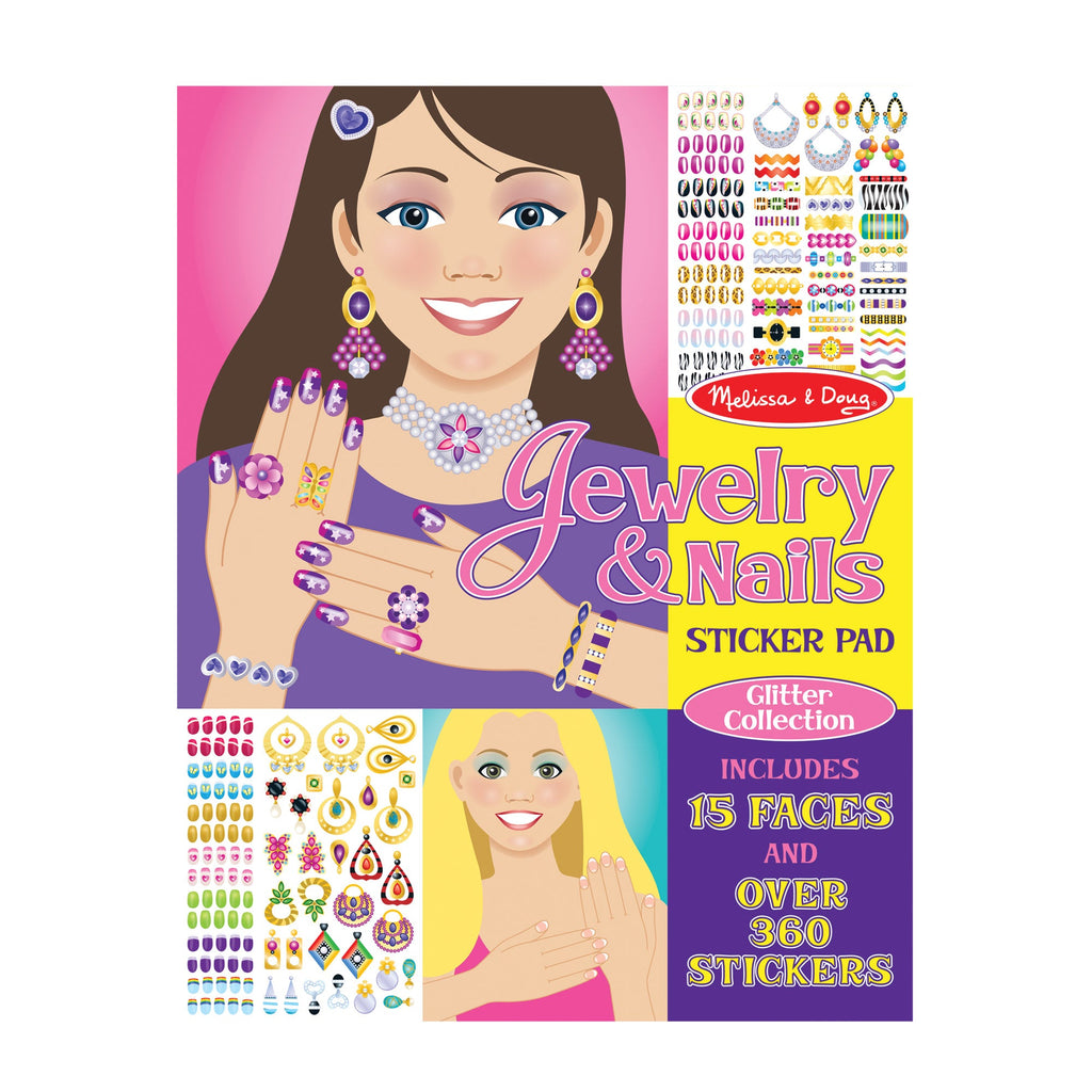 Sticker Pad - Jewelry & Nails Glitter Collection product image 1