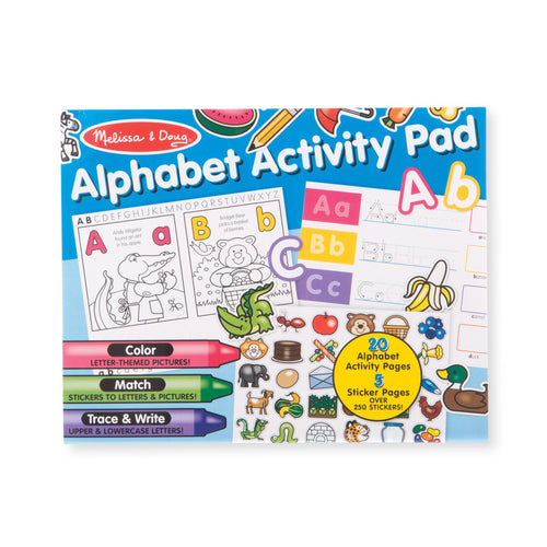 Alphabet Activity Sticker Pad product image 1
