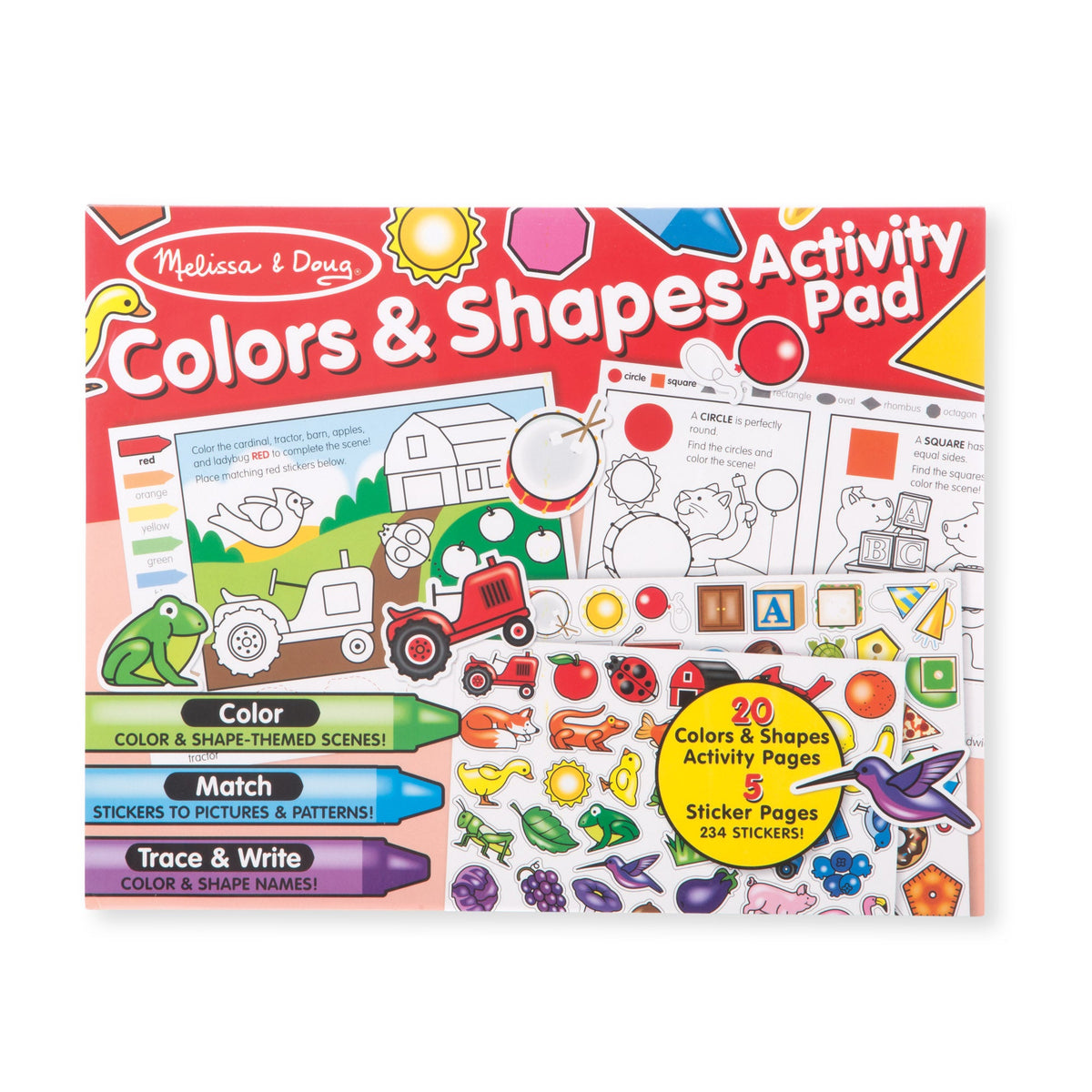 Colors & Shapes Activity Pad product image 1