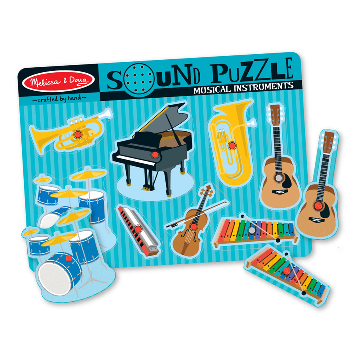 Musical Instruments Sound Puzzle - 8 Pieces product image 1