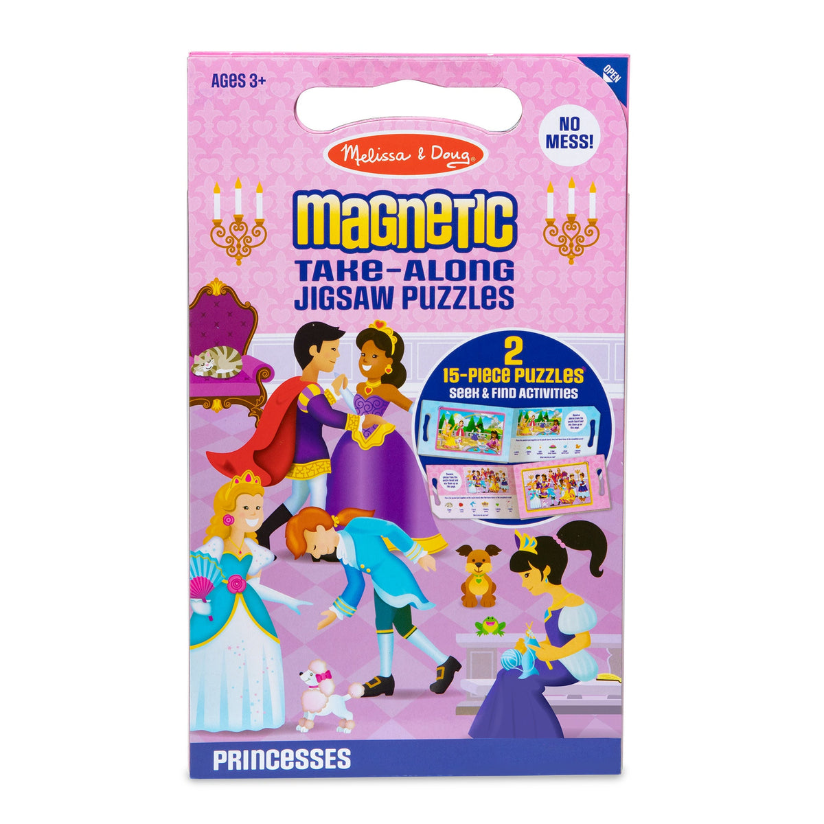 Take-Along Magnetic Jigsaw Puzzles – Princesses product image 1