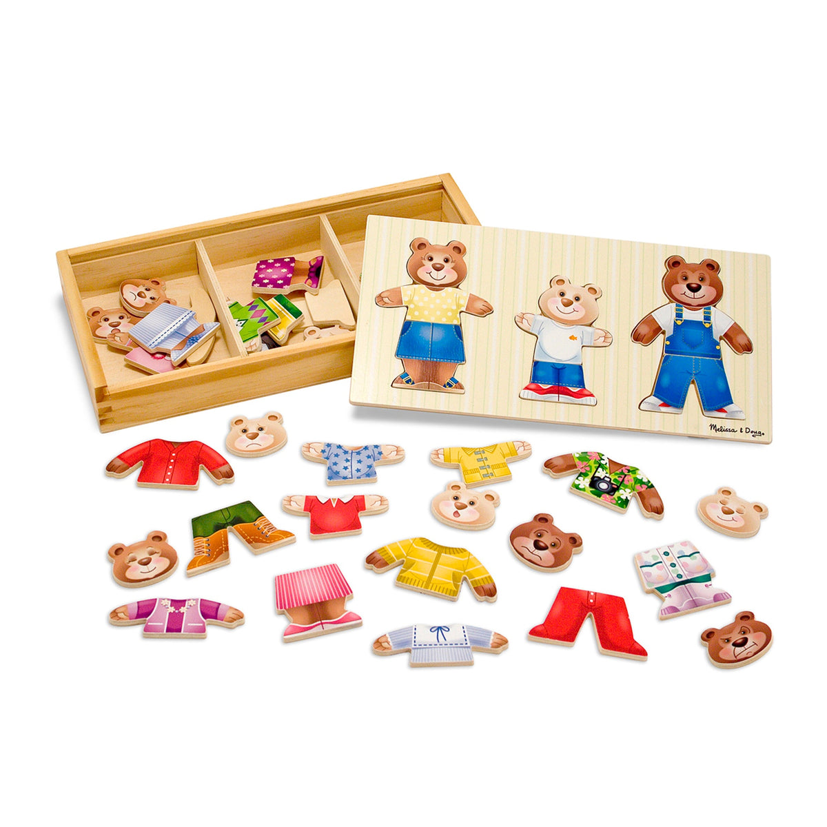 Bear Family Dress-Up Puzzle - 45 Pieces product image 1