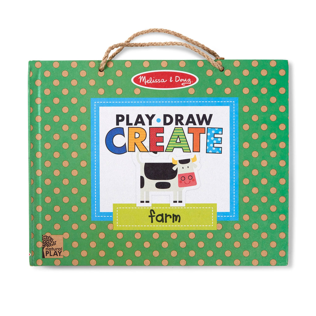 Natural Play: Play, Draw, Create Reusable Drawing & Magnet Kit – Farm product image 5