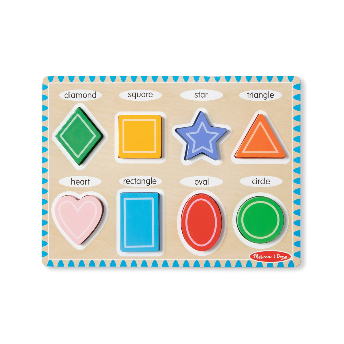 Shapes Chunky Puzzle - 8 Pieces product image 1