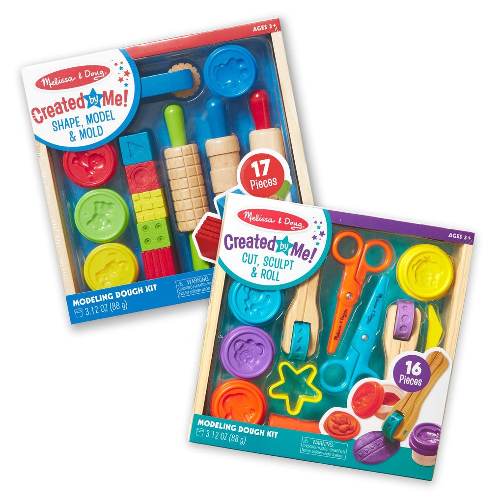 Clay Activity 2-Pack: Shape, Model & Mold; Cut, Sculpt & Stamp product image 1