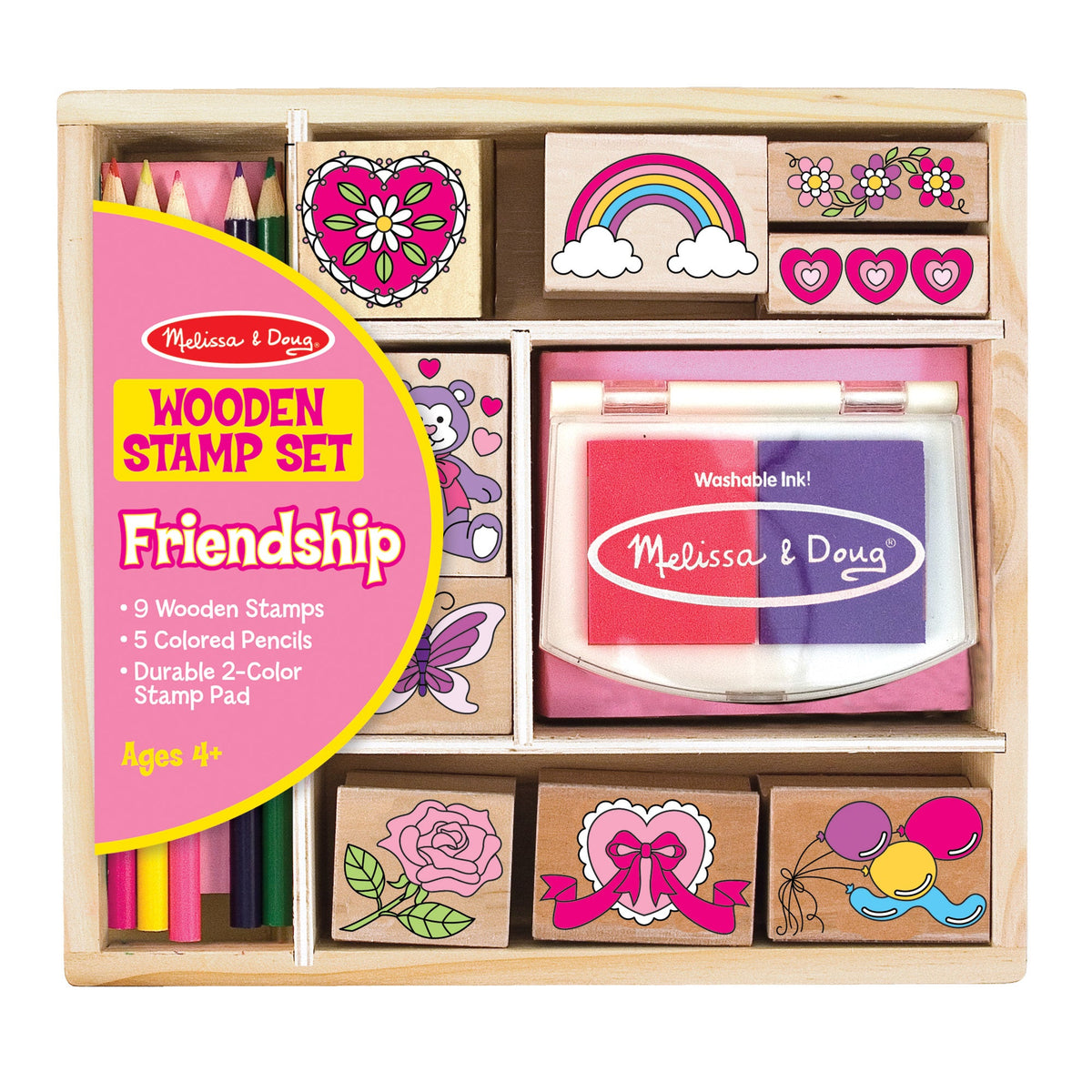 Wooden Stamp Set - Friendship product image 1