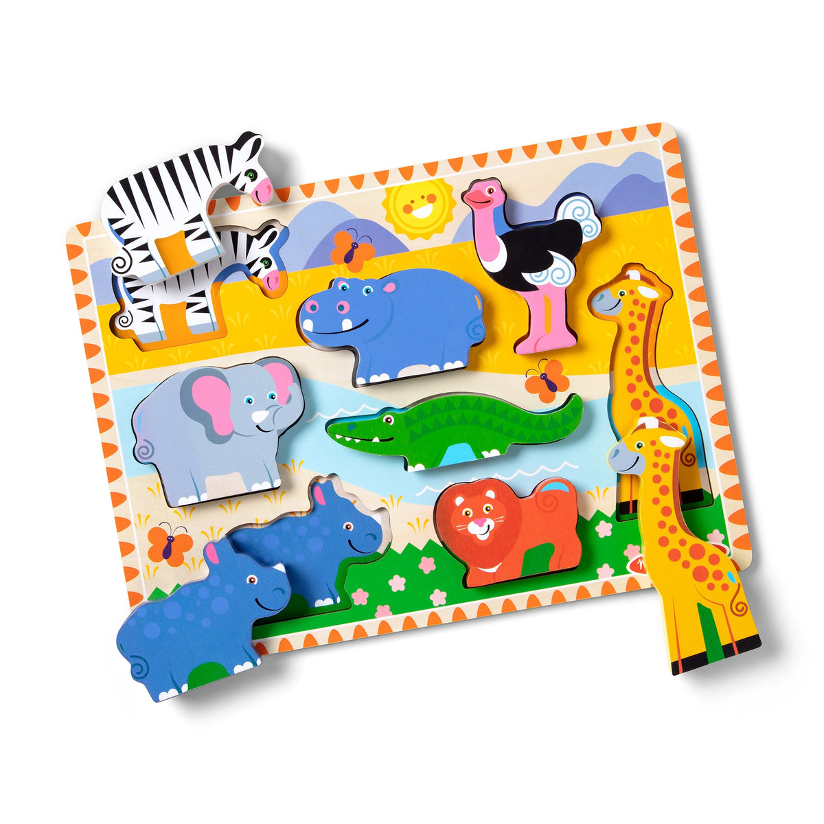 Safari Chunky Puzzle - 8 Pieces product image 1