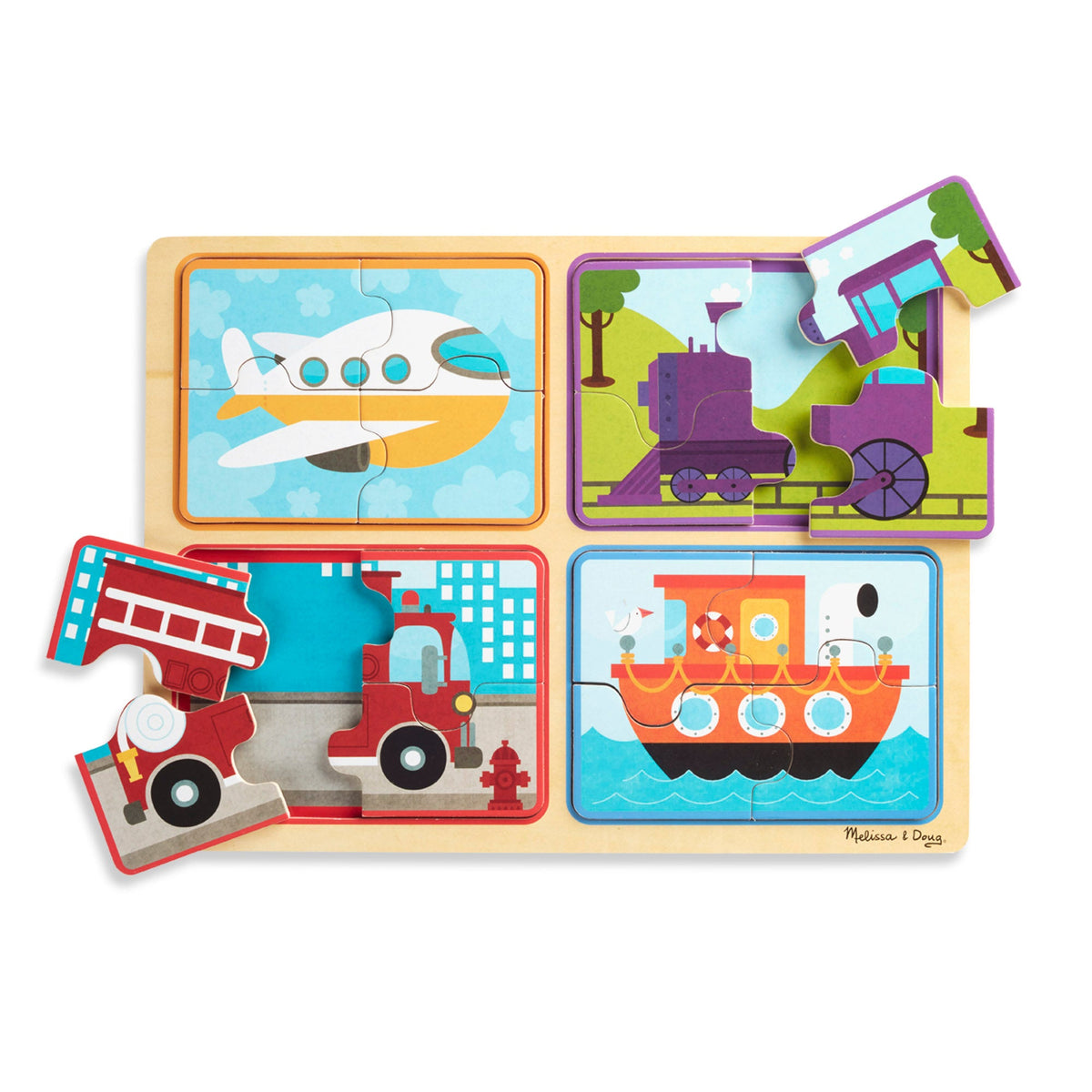 Natural Play Wooden Puzzle: Ready, Set, Go product image 1