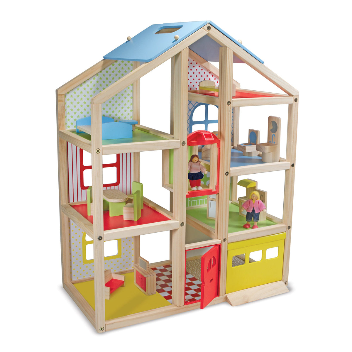 Wooden Hi-Rise Dollhouse product image 1