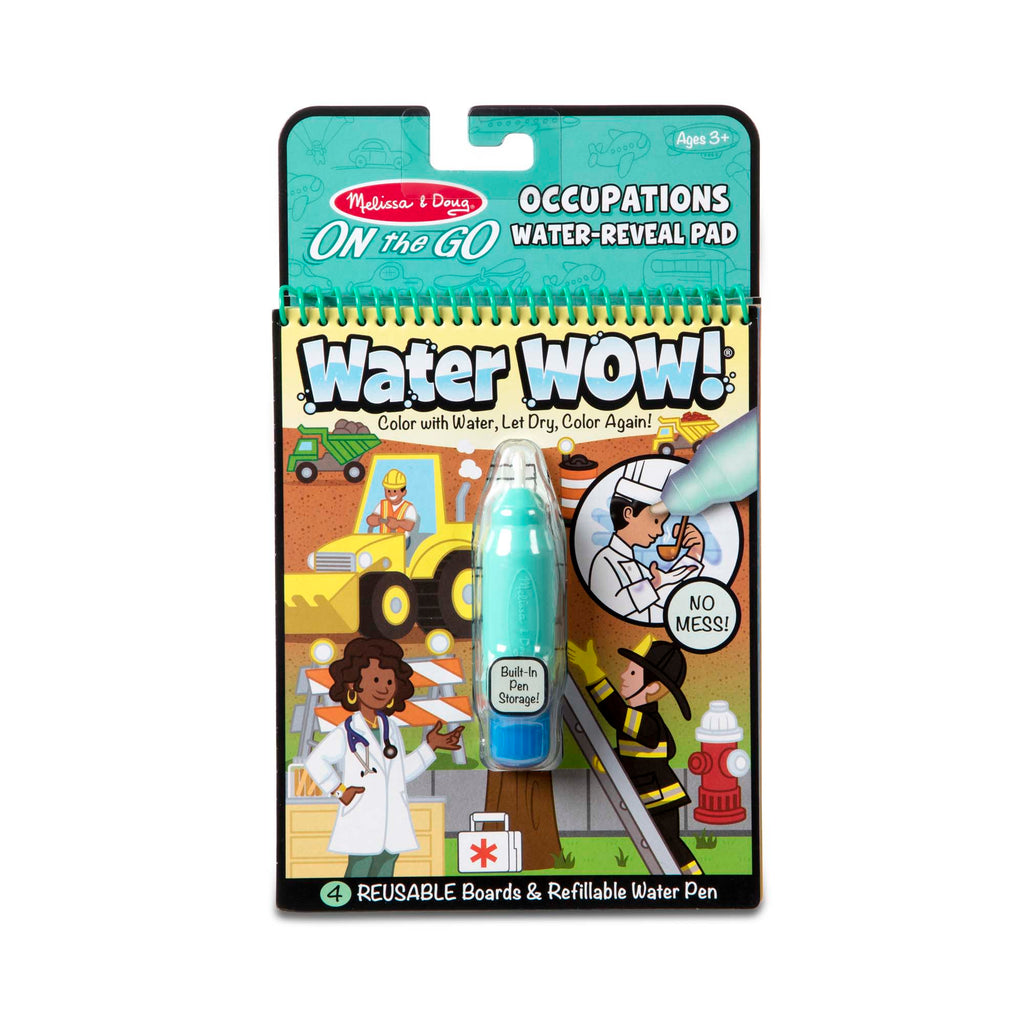 Water Wow! Occupations - Water Reveal Pad On the Go Travel Activity product image 1