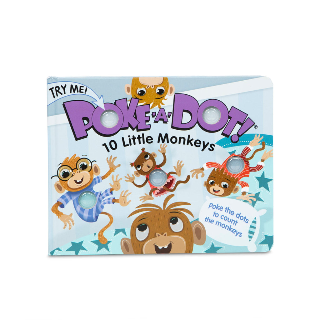 Poke-a-Dot: 10 Little Monkeys Board Book product image 1
