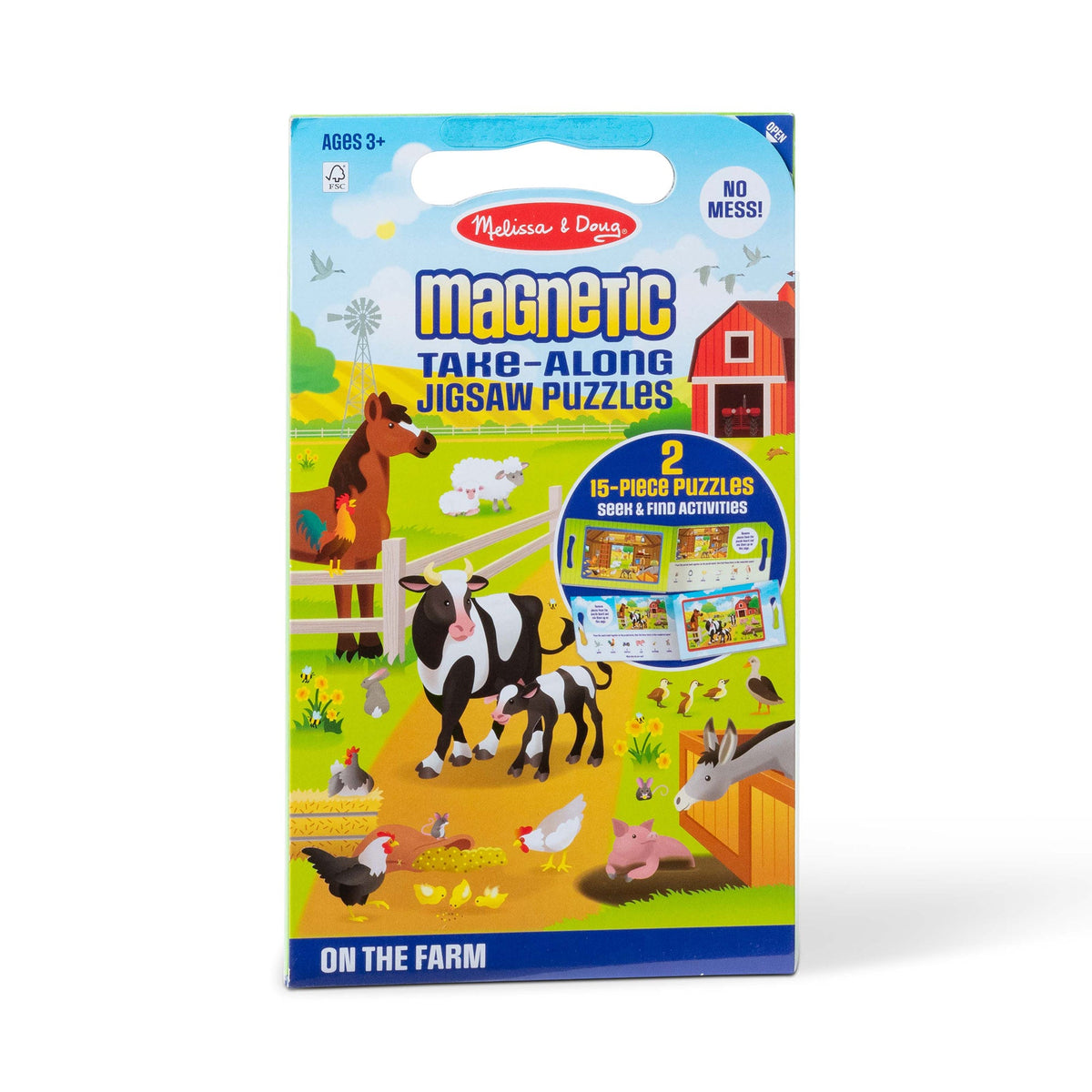 Take-Along Magnetic Jigsaw Puzzles – On the Farm product image 1