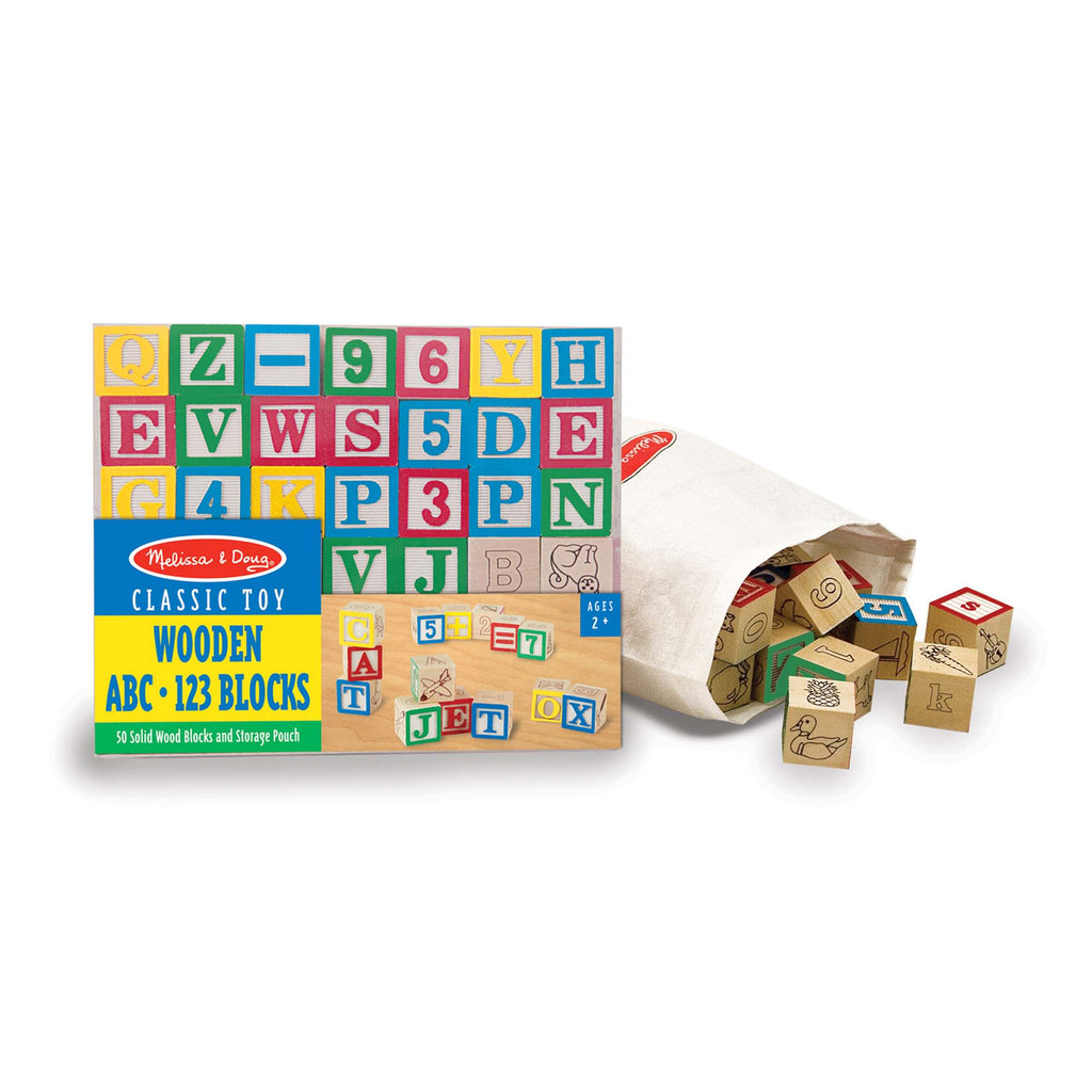 Wooden ABC/123 Blocks product image 1