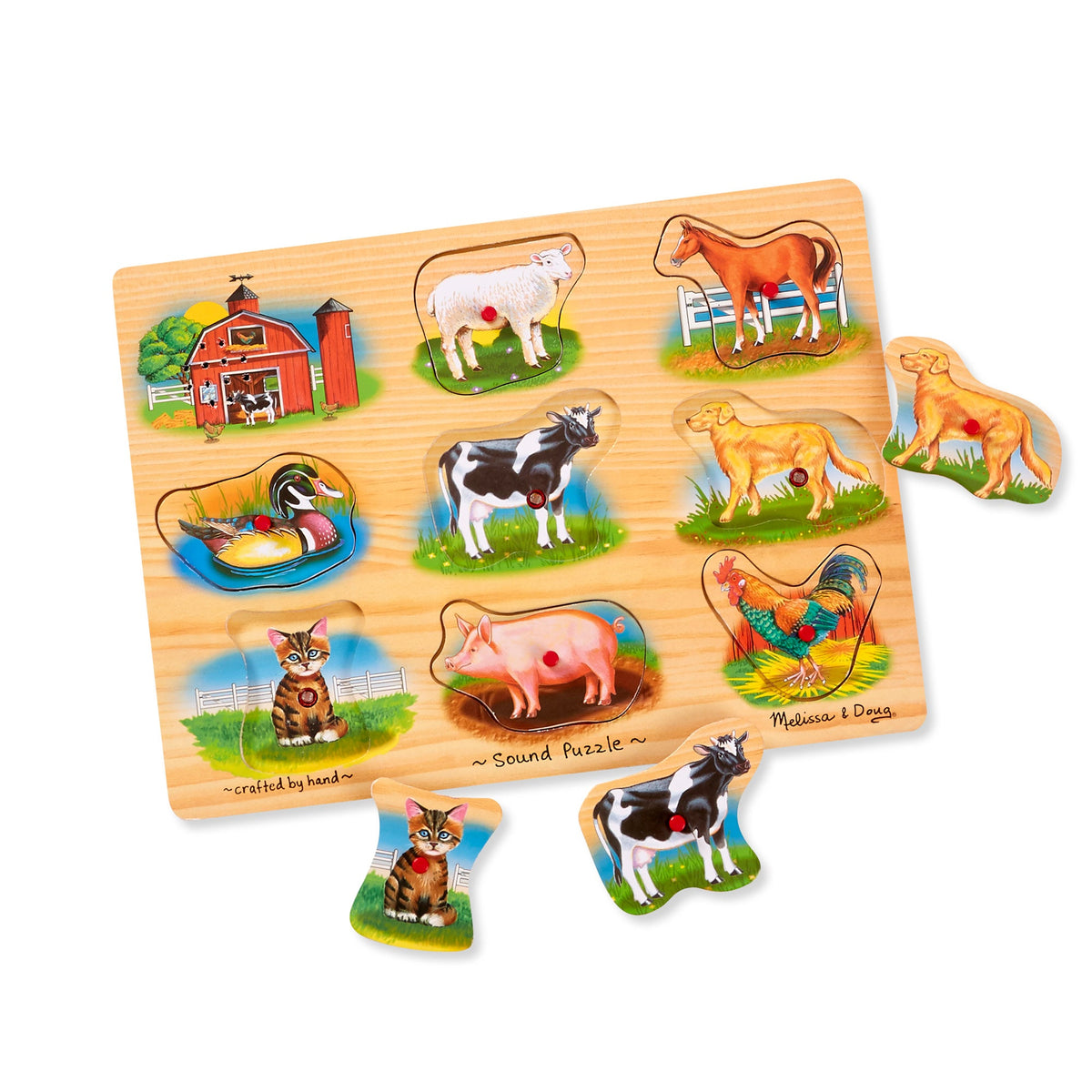 Farm Sound Puzzle - 8 Pieces product image 1