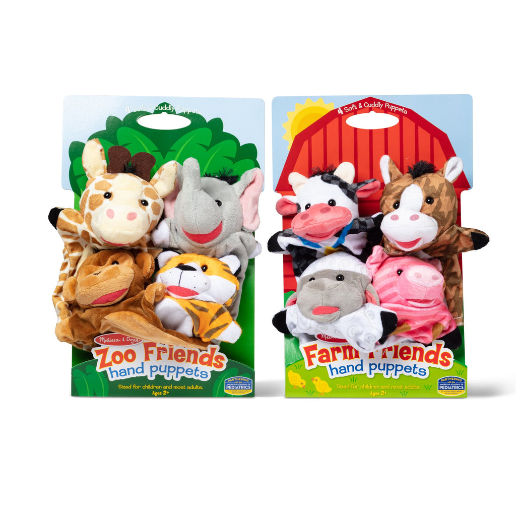 Hand Puppet 2-Pack: Farm Friends, Zoo Friends product image 3