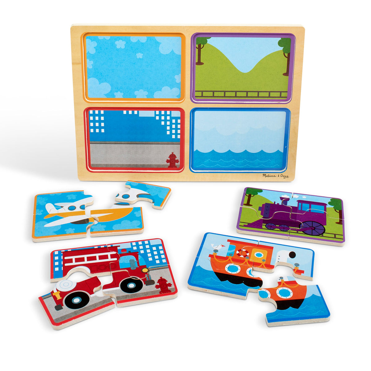 Natural Play Wooden Puzzle: Ready, Set, Go product image 4
