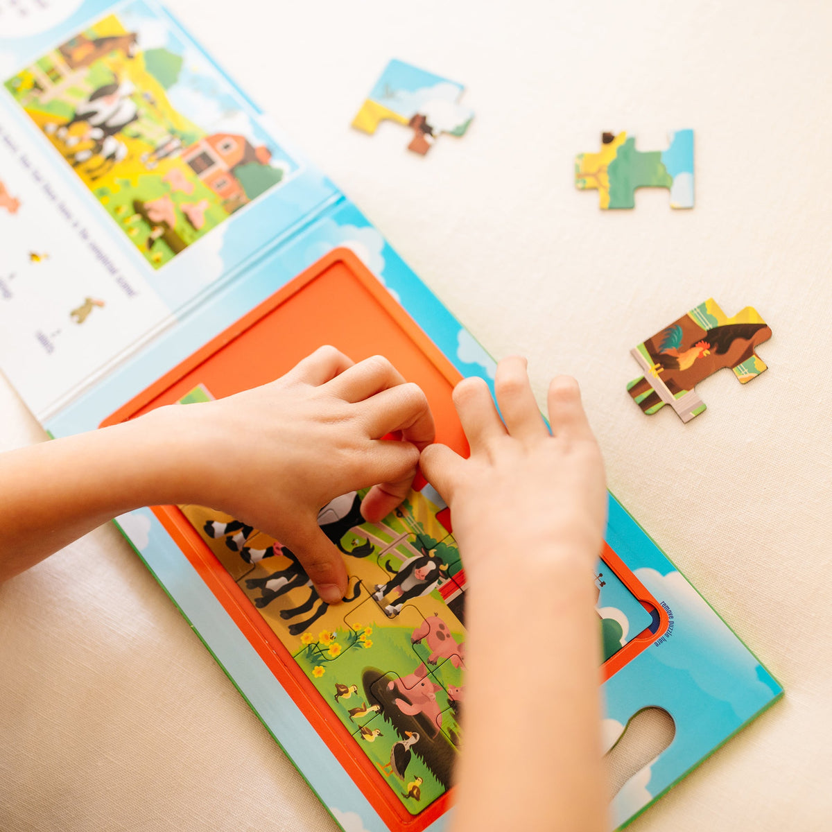 Take-Along Magnetic Jigsaw Puzzles – On the Farm product image 10