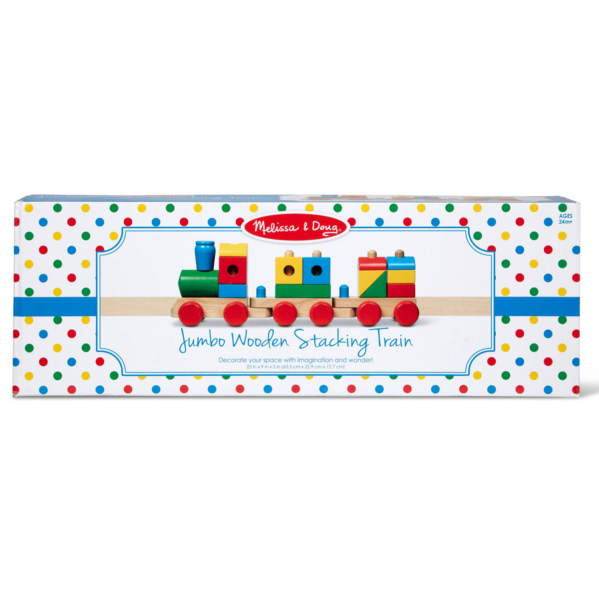 Jumbo Wooden Stacking Train – Classic product image 3