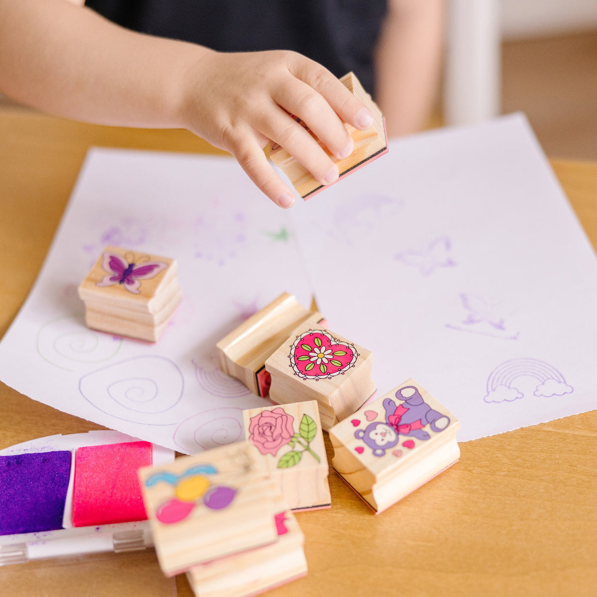 Wooden Stamp Set - Friendship product image 5