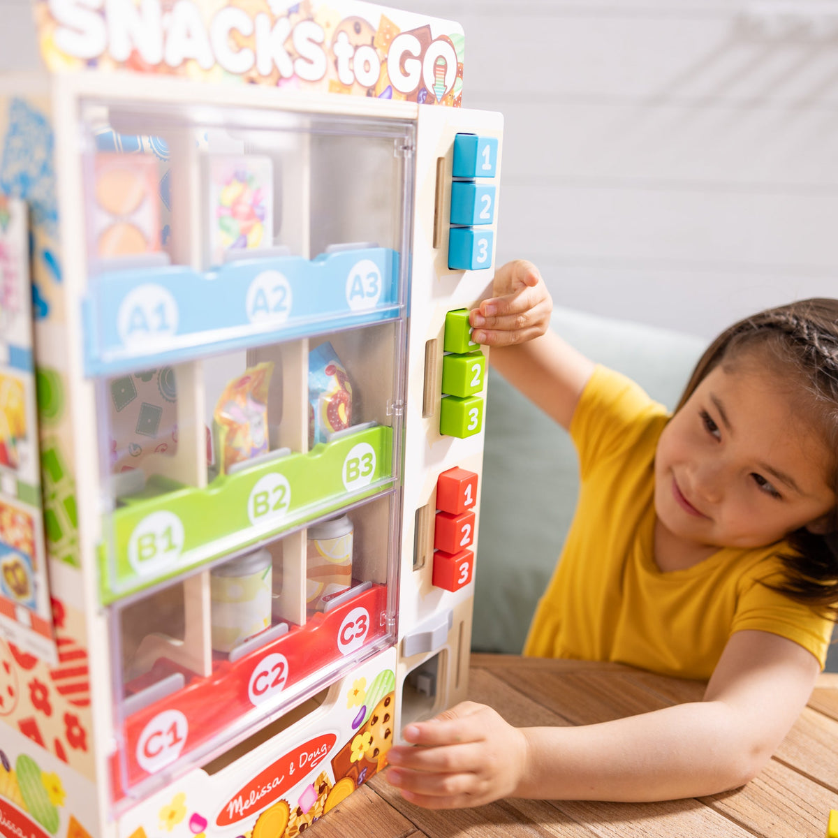 Sort, Stock, Select Wooden Vending Machine Play Set product image 7