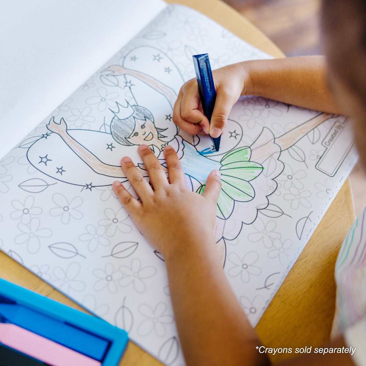 Jumbo Coloring Pad - Princess & Fairy product image 6