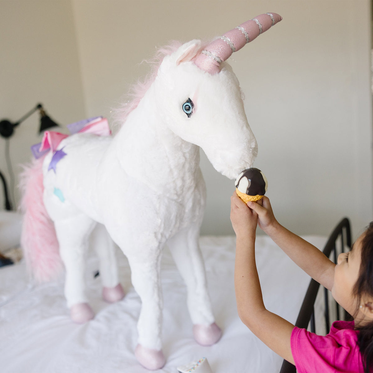 Unicorn Lifelike Plush Stuffed Animal product image 5