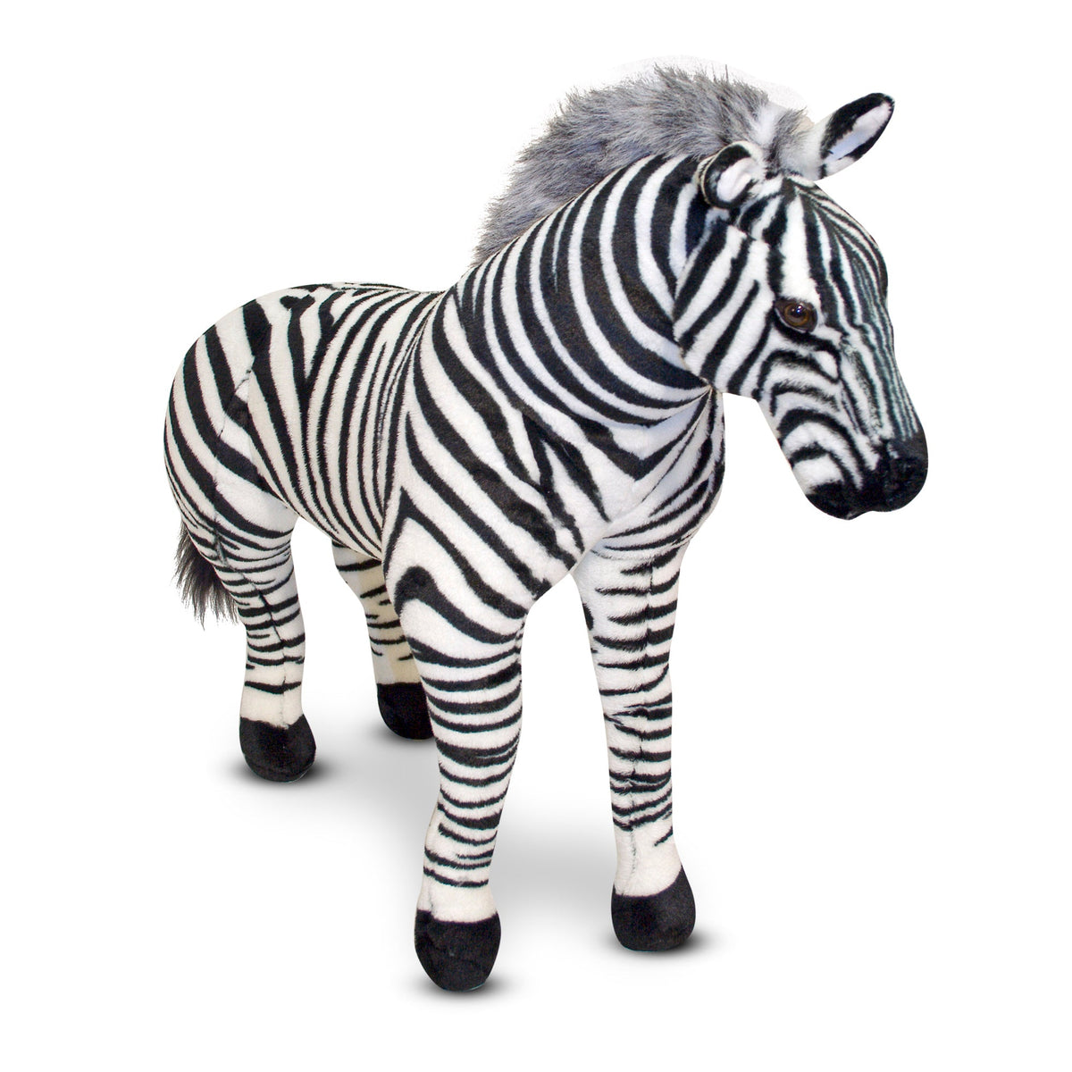 Zebra Lifelike Plush Stuffed Animal product image 3