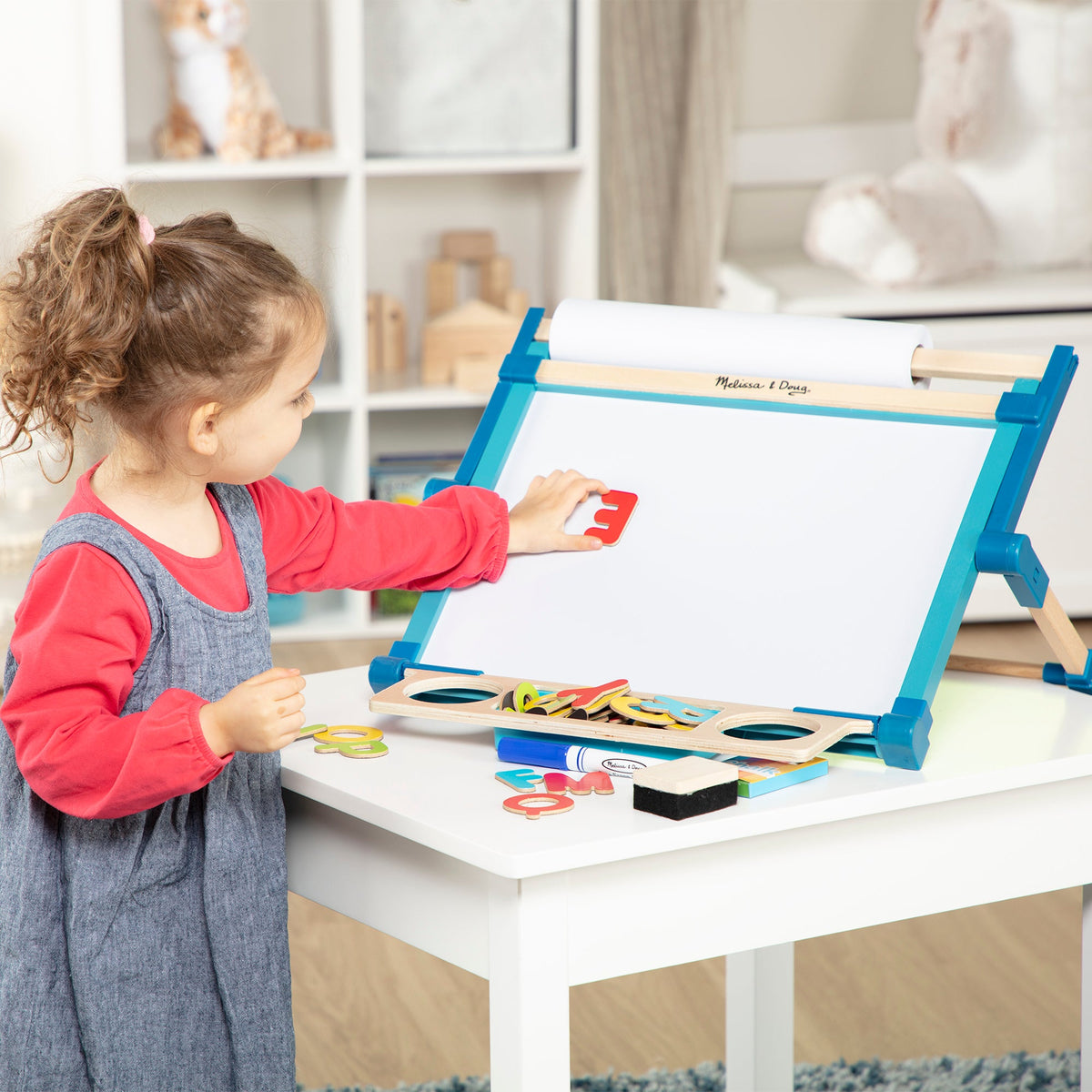 Double-Sided Magnetic Tabletop Easel product image 10
