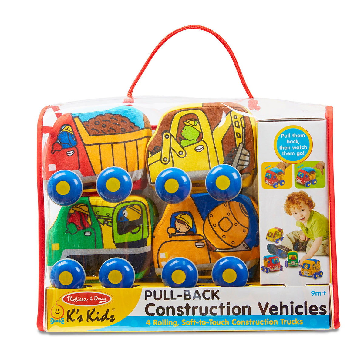 K's Kids Pull-Back Construction Vehicles product image 1