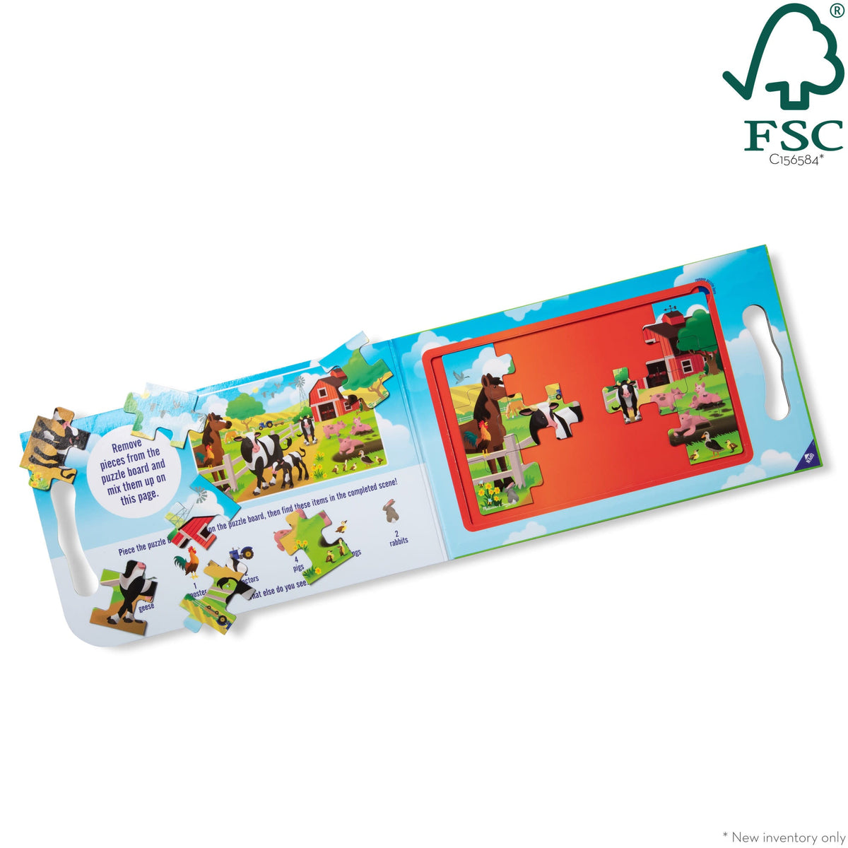 Take-Along Magnetic Jigsaw Puzzles – On the Farm product image 3