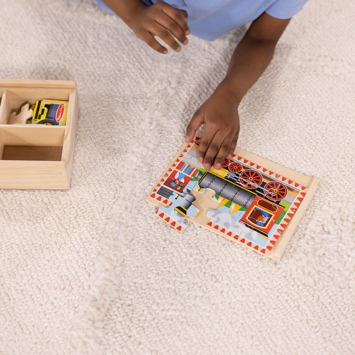 Wooden Jigsaw Puzzles in a Box - Vehicles product image 6