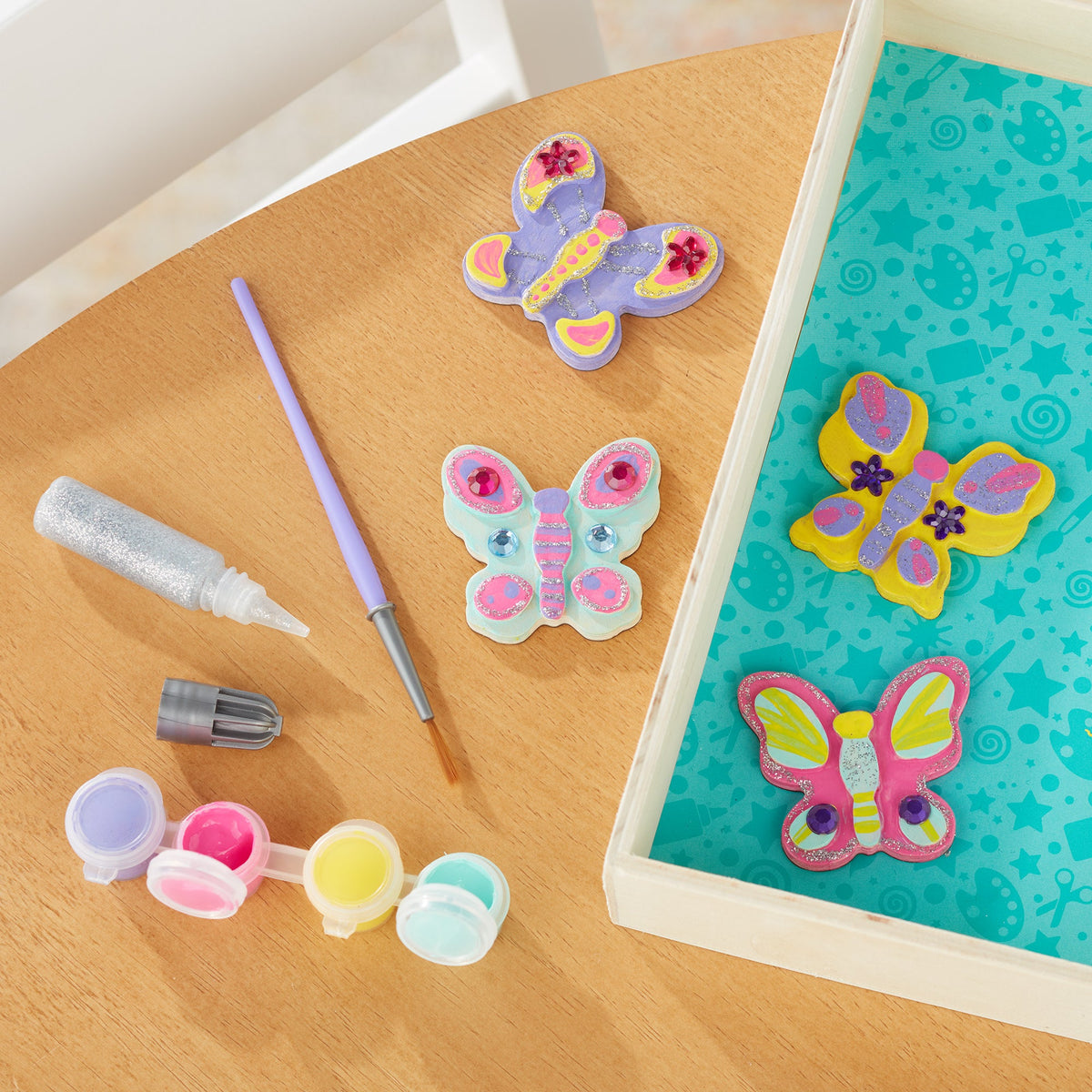Created by Me! Wooden Butterfly Magnets Craft Kit product image 9