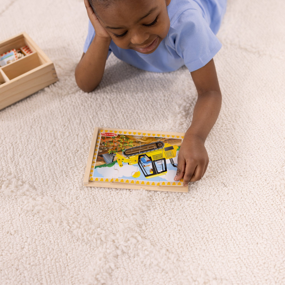 Wooden Jigsaw Puzzles in a Box - Construction product image 5
