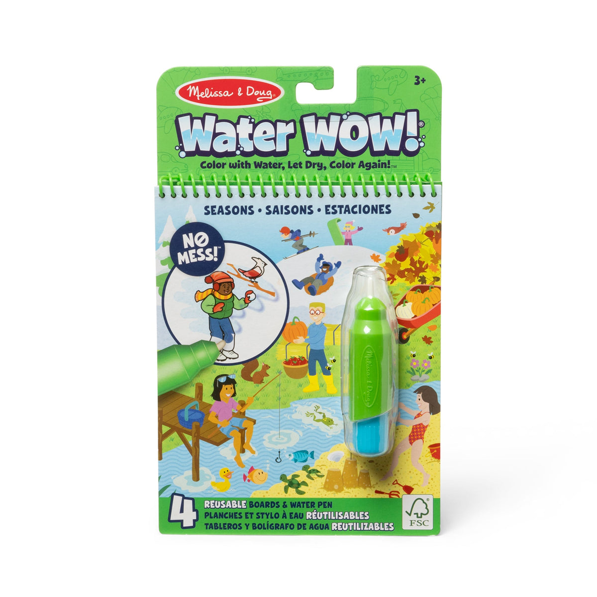 Water WOW! Water-Reveal Pad - Seasons product image 1